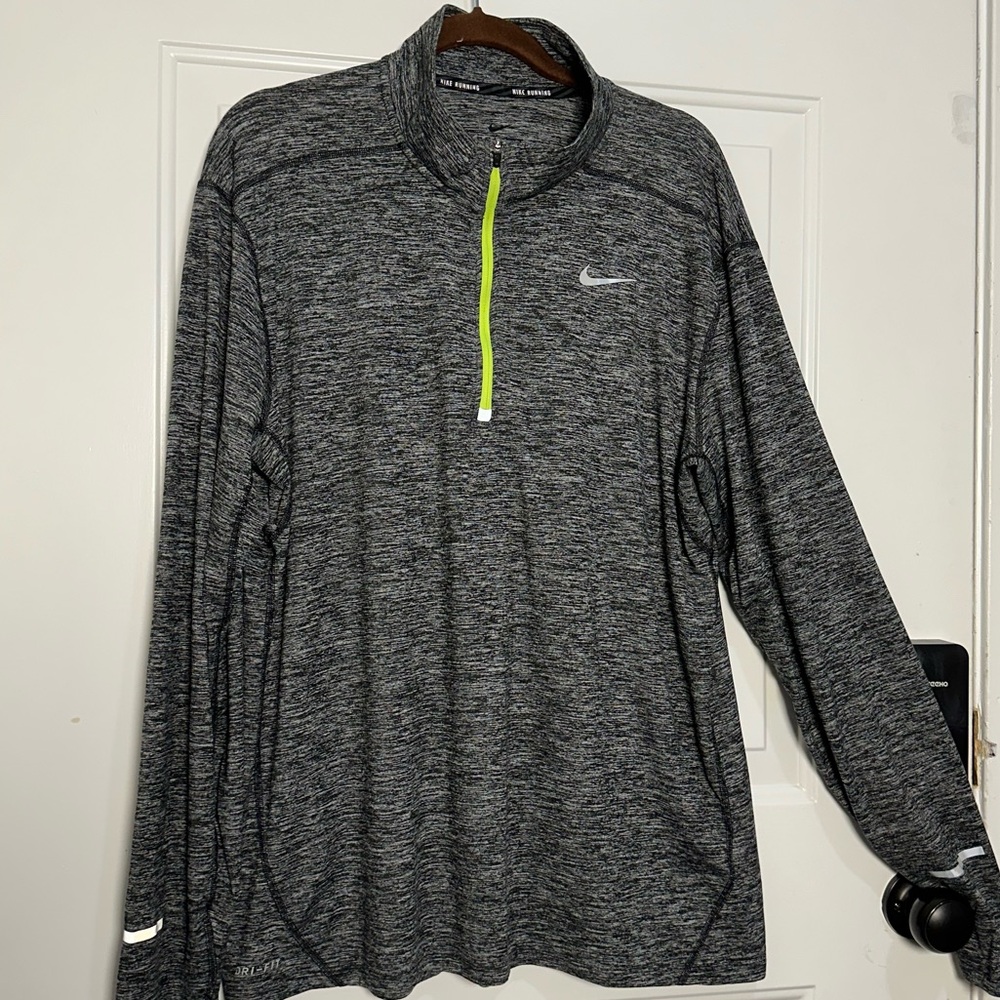 Nike quarter zip running shirt long sleeve